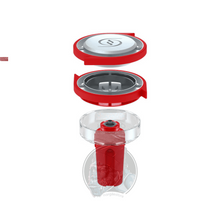 Load image into Gallery viewer, COCOCYAYA Silicone Hookah Glass Chillum with HMD Set Red

