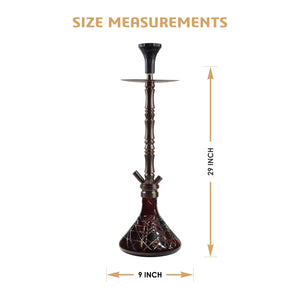 COCOYAYA King Series Genghis Hookah Coffee (Purple Base)