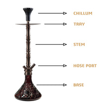 Load image into Gallery viewer, COCOYAYA King Series Genghis Hookah Coffee (Purple Base)
