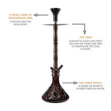 Load image into Gallery viewer, COCOYAYA King Series Genghis Hookah Coffee (Purple Base)
