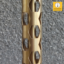 Load image into Gallery viewer, COCOYAYA Jade Series Valeriya Sigma Hookah Golden ( Design 4 Grey Base ) With Bag

