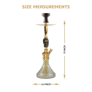 COCOYAYA Bohemian Series Terminator Hookah Golden