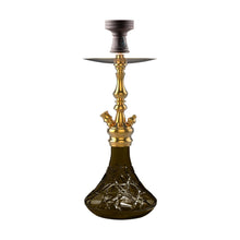 Load image into Gallery viewer, COCOYAYA Prince Series Simba Hookah Golden ( Grey Base )(With Bag)
