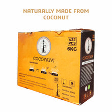 Load image into Gallery viewer, COCOYAYA Coconut Charcoal for Hookah - 6 kg (432 Cubes)
