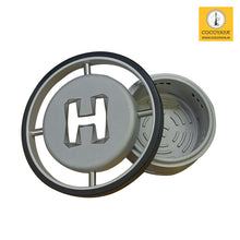 Load image into Gallery viewer, COCOYAYA Aluminium Charcoal HMD Heat Management Device Silver Black
