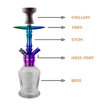 Load image into Gallery viewer, COCOYAYA VIP Takeover Series Amy Hookah Rainbow (Transparent Base)
