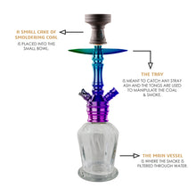 Load image into Gallery viewer, COCOYAYA VIP Takeover Series Amy Hookah Rainbow (Transparent Base)
