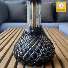 Load image into Gallery viewer, COCOYAY Angel Series Betty Hookah Golden (Cut Glass Base Black) With Bag
