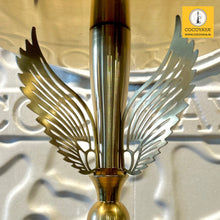 Load image into Gallery viewer, COCOYAY Angel Series Phantom Hookah Golden (Grey Base) With Bag

