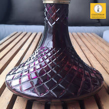Load image into Gallery viewer, COCOYAY Angel Series Phantom Hookah Golden ( Dark Purple Base ) With Bag
