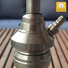 Load image into Gallery viewer, COCOYAY Angel Series Phantom Hookah Golden ( Dark Purple Base ) With Bag
