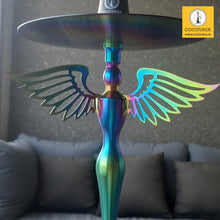 Load image into Gallery viewer, COCOYAYA Oscar Grand Hookah Rainbow (Dark Green Base) With Bag
