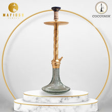 Load image into Gallery viewer, COCOYAYA Mafioso Series Rizzi Hookah Golden(Transparent Base)
