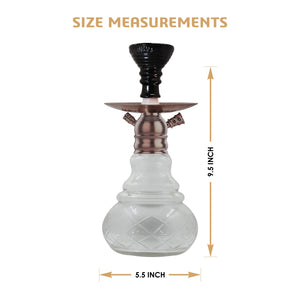 COCOYAYA X Series Hookah X5 Coffee( Transparent Base )