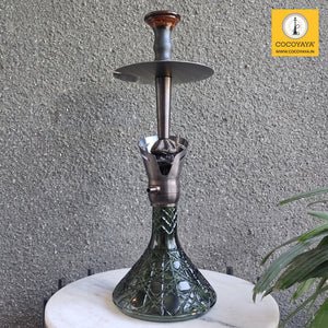 COCOYAYA Baku Series Wolfy Hookah Coffee ( Dark Green Base) With Bag