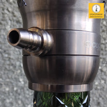Load image into Gallery viewer, COCOYAYA Baku Series Wolfy Hookah Coffee ( Dark Green Base) With Bag
