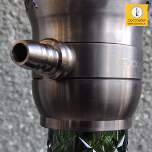 COCOYAYA Baku Series Wolfy Hookah Coffee ( Dark Green Base) With Bag