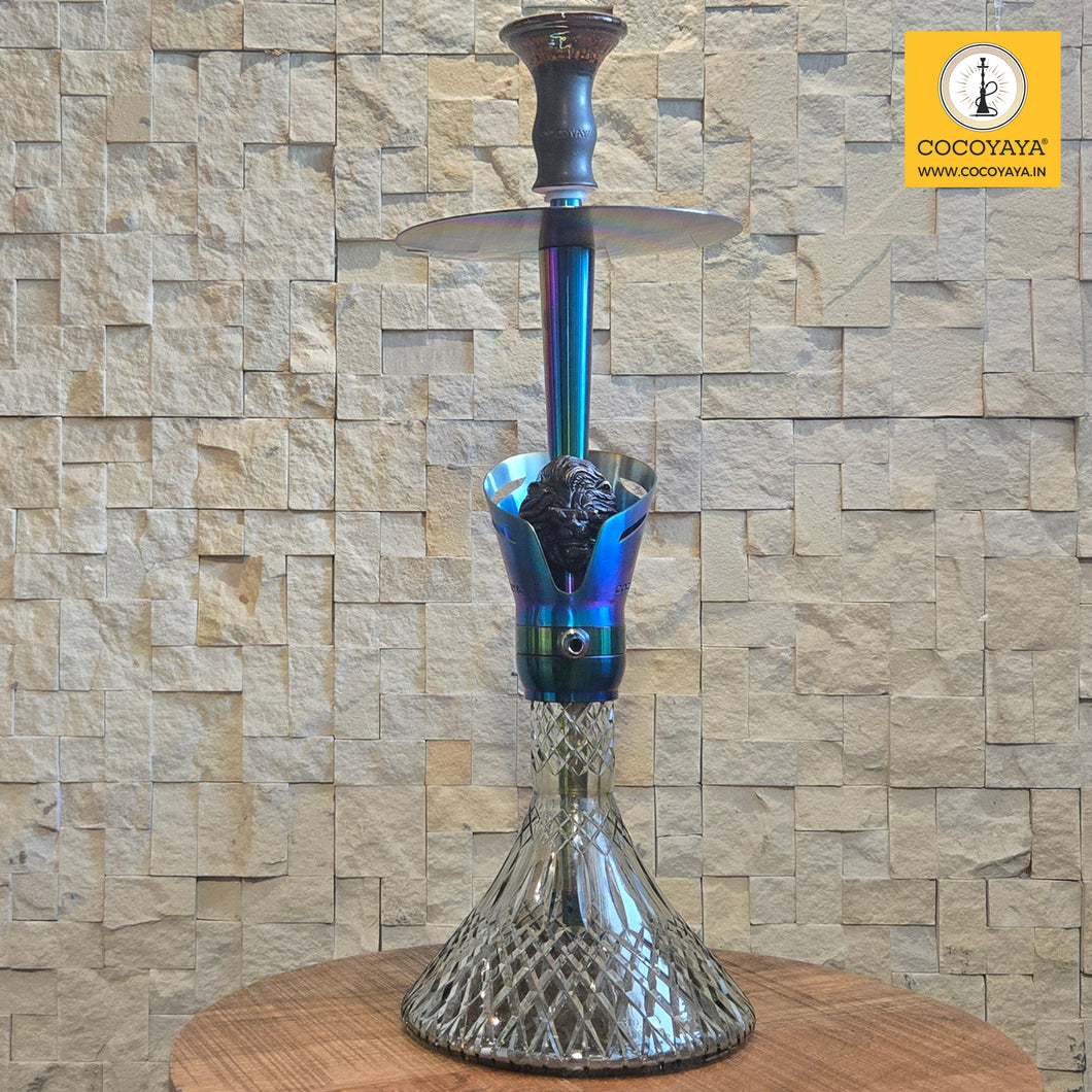 COCOYAYA Baku Series Leo Hookah Rainbow (with bag)