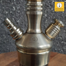 Load image into Gallery viewer, COCOYAYA Barcelona Hookah Chanpagne (Grey Base) with Bag
