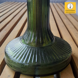 COCOYAYA Barcelona Hookah Golden (Dark Green Base) With Bag