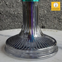 Load image into Gallery viewer, COCOYAYA Barcelona Hookah Rainbow / Black Base (with bag)
