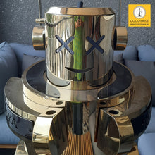 Load image into Gallery viewer, COCOYAYA Big Marshmello Hookah Golden Black
