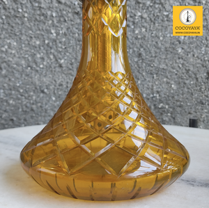 COCOYAYA Bohemian Series Supper Man Hookah Golden (Amber Base) (With Bag)