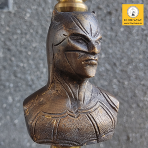 COCOYAYA Bohemian Series Supper Man Hookah Golden (Amber Base) (With Bag)