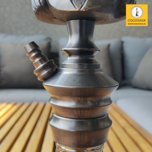 COCOYAYA Bohemian Series Iron man Hookah Coffee ( Grey Base ) With Bag