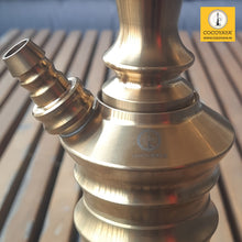 Load image into Gallery viewer, COCOYAYA Bohemian Series Spider Man Hookah Golden ( Transparent Base ) With Bag
