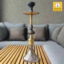 Load image into Gallery viewer, COCOYAYA Bohemian Series Spider Man Hookah Golden ( Grey Base ) With Bag
