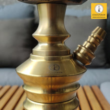 Load image into Gallery viewer, COCOYAYA Bohemian Series Spider Man Hookah Golden ( Grey Base ) With Bag
