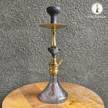 Load image into Gallery viewer, COCOYAYA Bohemian Series Bonobo Hookah Golden (Grey Base ) (With Bag)
