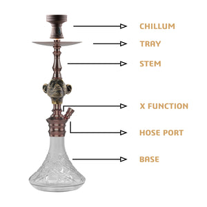 COCOYAYA Bohemian Series Bonobo Hookah Coffee