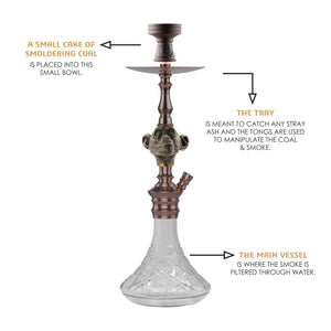 COCOYAYA Bohemian Series Bonobo Hookah Coffee