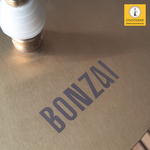 COCOYAYA Bonzai Hookah Golden White ( with Bag )