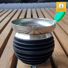 Load image into Gallery viewer, COCOYAYA Silicon Apple on Top Hookah Bowl Chillum Black
