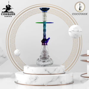 COCOYAYA Conquer Series Britto Hookah Rainbow