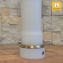 Load image into Gallery viewer, COCOYAYA Broski LED Hookah Golden White With Bag
