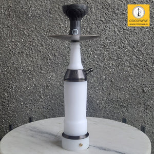 COCOYAYA Broski LED Hookah Coffee White With Bag