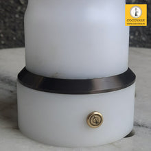 Load image into Gallery viewer, COCOYAYA Broski LED Hookah Coffee White With Bag

