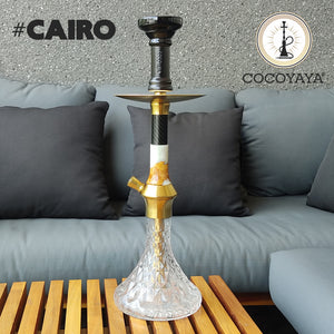 COCOYAYA Prime Cairo Hookah Golden