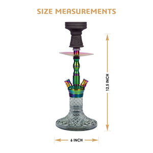 COCOYAYA Price Series Coco mini Hookah Rainbow