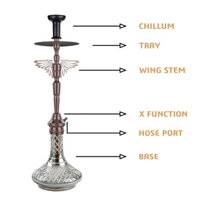 COCOYAY Angel Series Falcon Hookah Coffee(with bag)