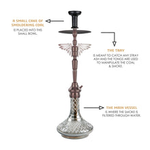 Load image into Gallery viewer, COCOYAY Angel Series Falcon Hookah Coffee(with bag)
