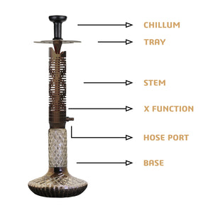 COCOYAYA Ferro Series Vivanta Hookah Coffee