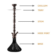 Load image into Gallery viewer, COCOYAYA King Series Zane Hookah Coffee (Base Black)
