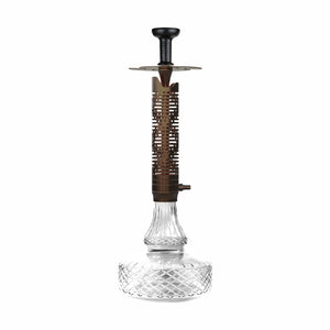 COCOYAYA Ferro Series Vivanta Hookah Coffee ( Transparent Base )