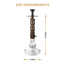 Load image into Gallery viewer, COCOYAYA Ferro Series Vivanta Hookah Coffee ( Transparent Base )
