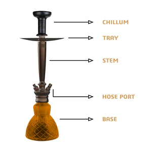 COCOYAYA Prince Series Dino Hookah Coffee (Amber Base)